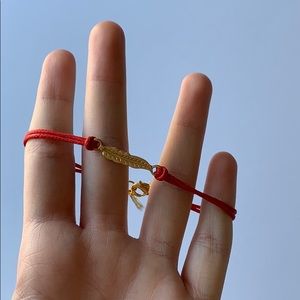 Red Feather Bracelet
